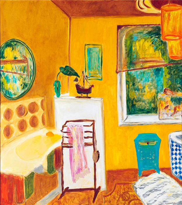 Sunny Spa  2012  oil on canvas  180 x 160 cm/71 x 63 in